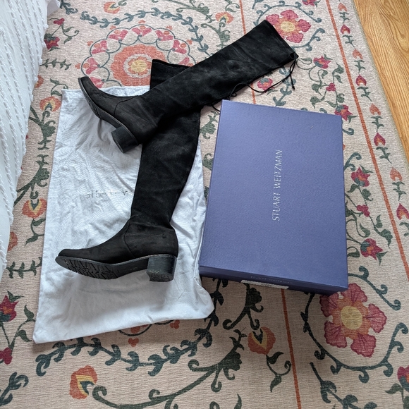 Midland Over-The-Knee suede boots - Picture 3 of 10